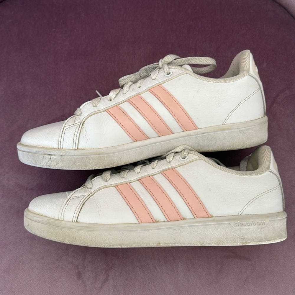 Adiddas Neo Cloudfoam pink casual Shoe
